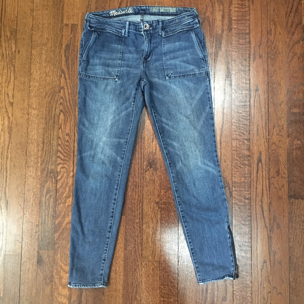 Madewell Skinny Switchyard ankle jean